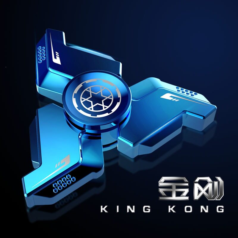 异爵指尖陀螺减压玩具合金金属手