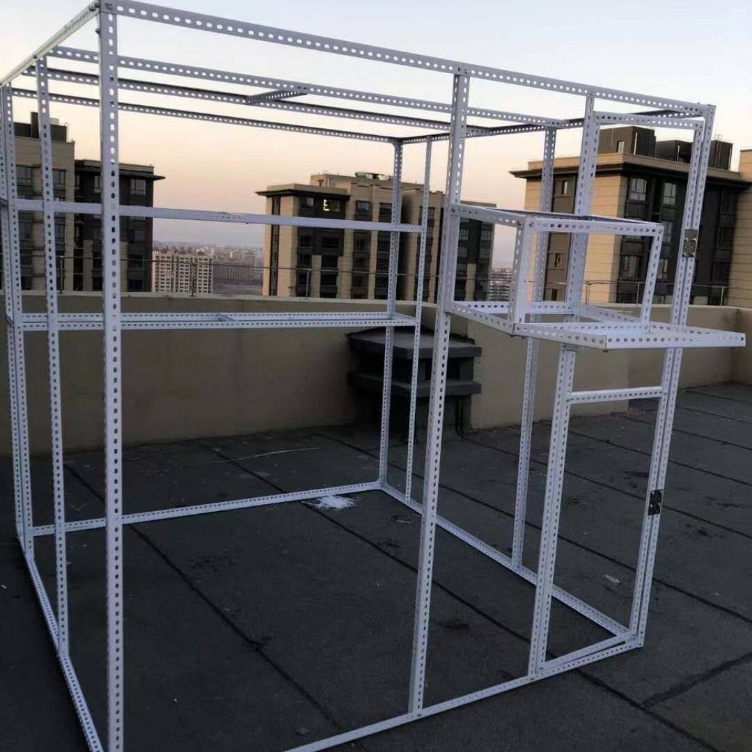 角钢鸽棚拼装鸽舍鸽子笼鸟笼子宠物笼货架角钢角铁组装