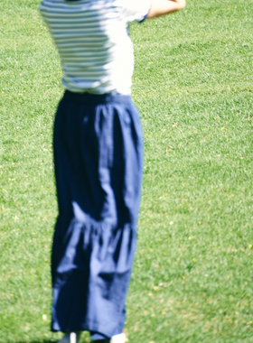 GALASHELLS #0420401 南法假日廓形垂坠野餐裙