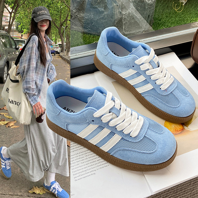 宏踏透气网面德训鞋2025春夏季