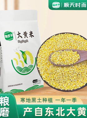 鲜农子 东北大黄米 500g小包装 2.5kg