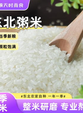 粥米新米五谷杂粮现磨东北大米碎米小粒新米营养早餐煮粥小包装