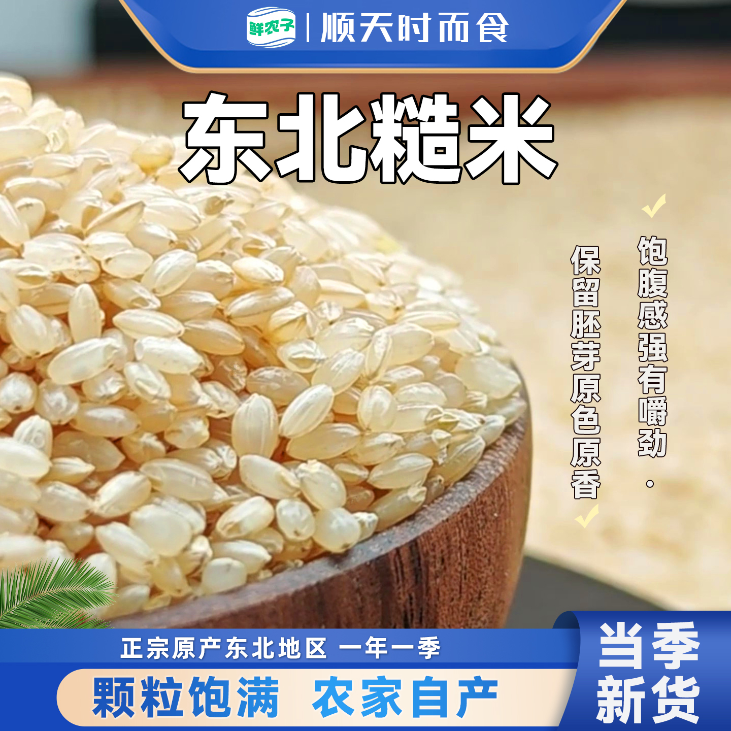 东北糙米500g小包装农家新米