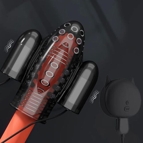 Glans Powerful Vibrator Penis Trainer Sleeve Sex Toys for Me