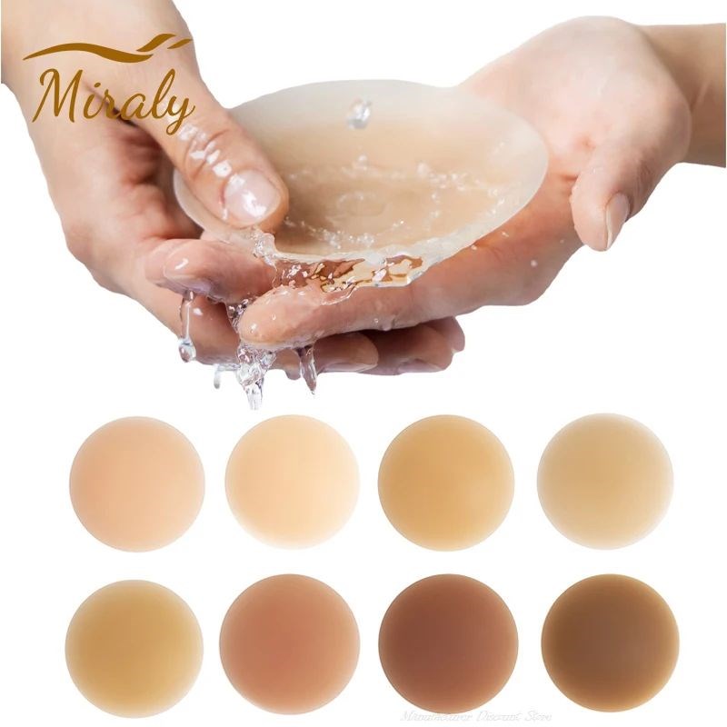 Silicone Nipple Cover Liners Adhesive Breast Boob Tape Invis