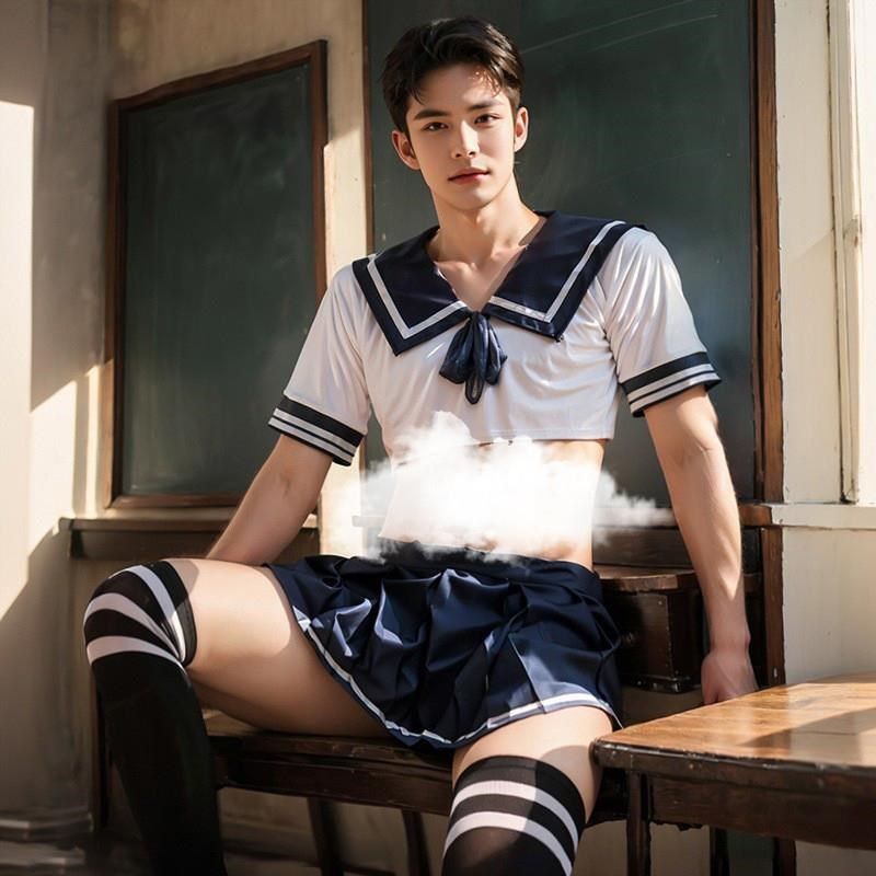 男款助兴睡衣男士男人情侣趣味战服成人趣味升温衣服