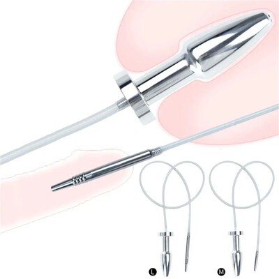 In  Men Sex Toys BDSM Metal Penis Urethral Horse Eye Stick