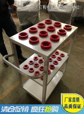 CNC数控存放刀柄车柜BT50BT30HSK63BT40移动工具车数控刀具管理车