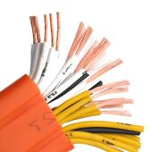 电梯随行扁平电缆TVVB21 60芯天车行车扁电缆