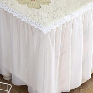 床头柜盖布高级感防水蕾丝卧室遮丑神器盖布防尘盖巾高级感小桌布