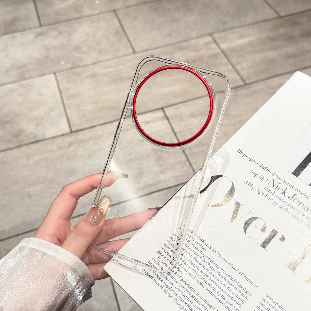 适用小米17Ultra手机壳2026新年款红运镜框超薄透明硬壳17promax不遮超广角17pro全包防摔保护套15pro男女款