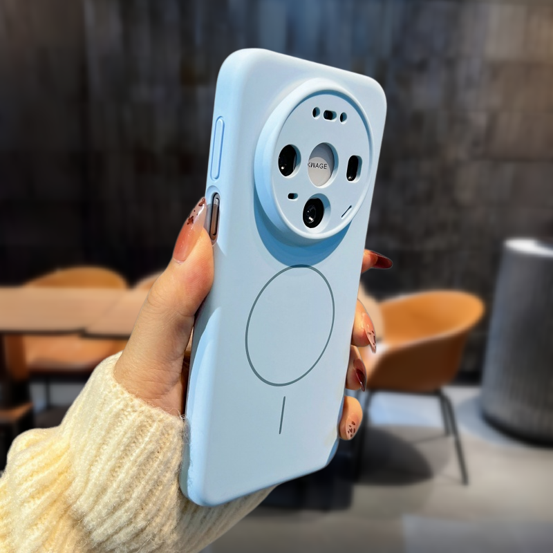 适用华为mate80promax新款手机壳mate80液态硅胶软壳mate70pro+细圈磁吸60男女情侣Pura80精孔全包防摔保护套