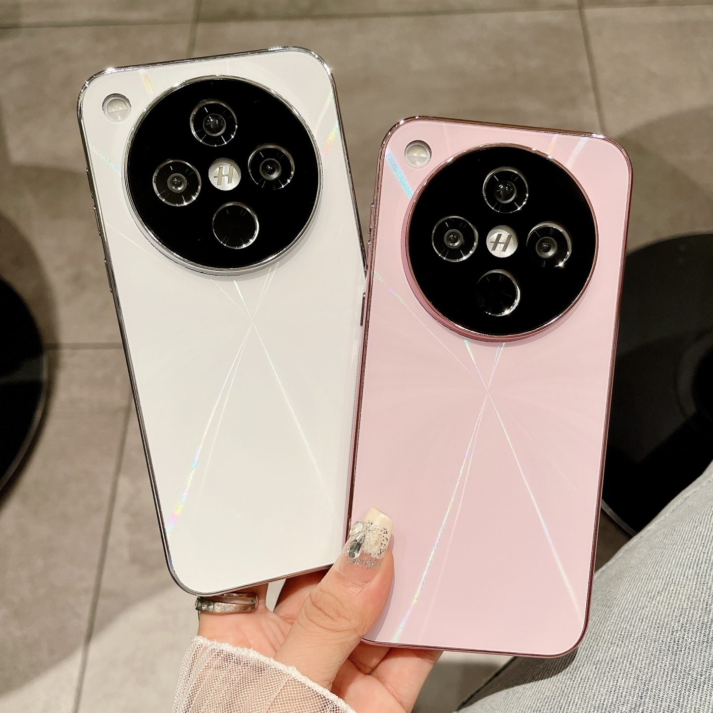 适用oppofindx8CD纹防滑条保护壳
