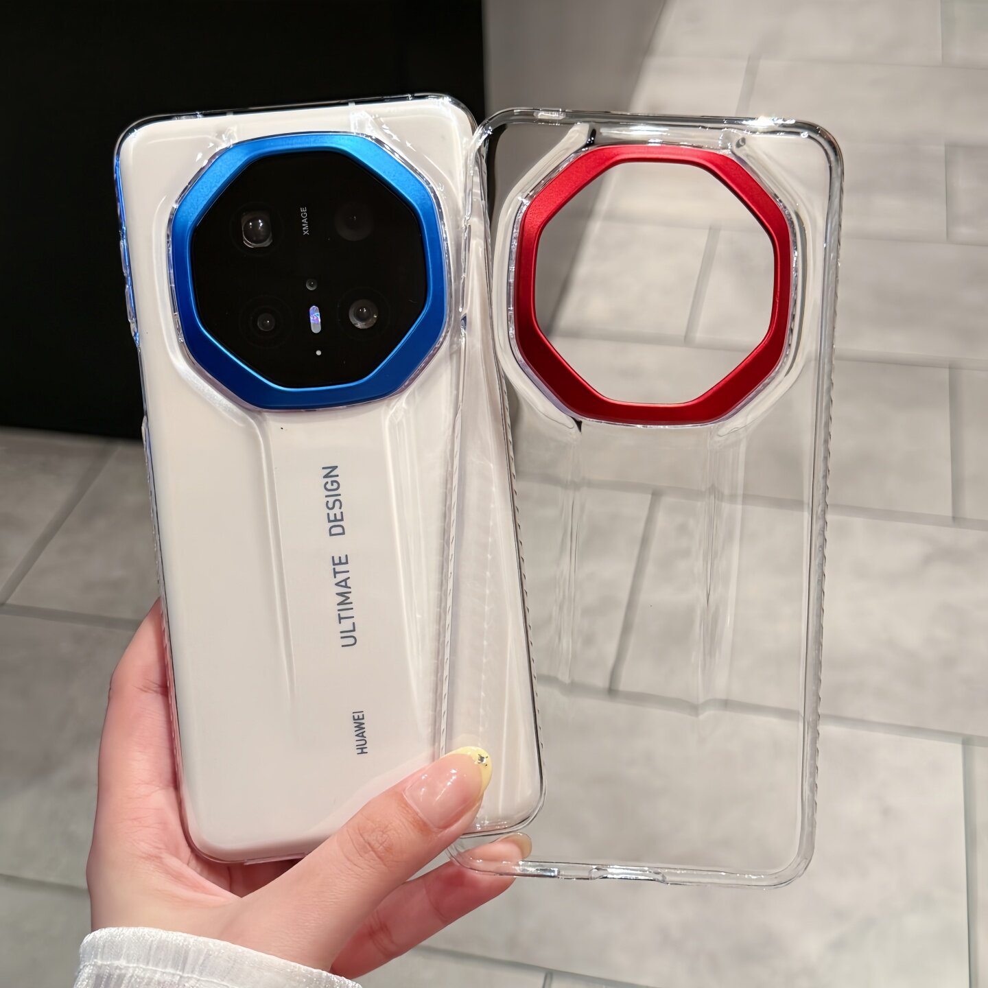 适用华为mate80RS透明磁吸手机壳新款hw超薄冰透mate70RS非凡大师全包防摔保护套60rs高级感镜头框男女硬外壳