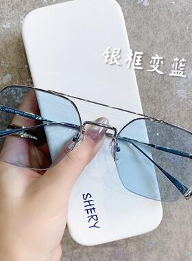 速发变U超轻双梁痞帅近V男自动感光抗色视太