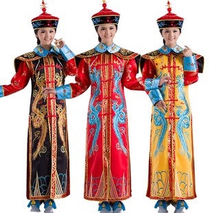 速发风格汇出清朝皇出服装演后服古装清代太皇太后演美服满族盛装