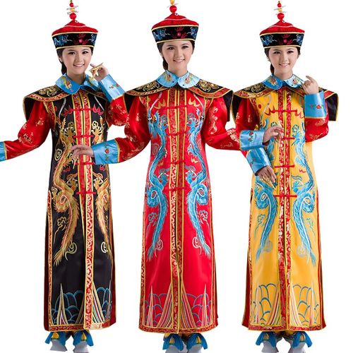 速发风格汇出清朝皇出服装演后服古装清代太皇太后演美服满族盛装