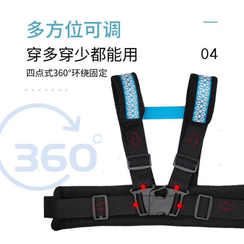 前置电动车儿童安全带摩托车电瓶车骑行后座宝宝防摔座椅后置背