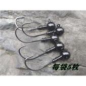 血槽铅头钩超精细高强度黑坑软虫路亚软饵钩 欧娜欧纳OWNER