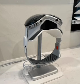 苹果支架apple vision pro支架头戴显示器底座适用收纳保护配件