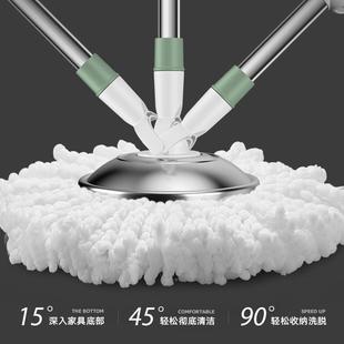 家用旋转拖把桶免洗懒人手水替换拖布吸干湿瓷砖木地一8拖板净墩