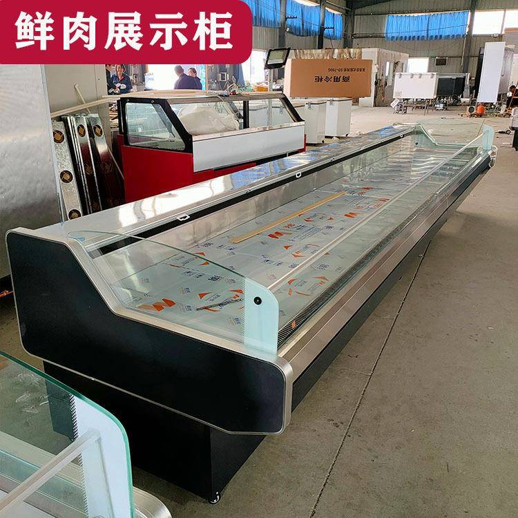 凌鲜583肉柜冷柜藏展示柜透明璃冰柜鸡鸭肉类豆制品保鲜雪玻商用