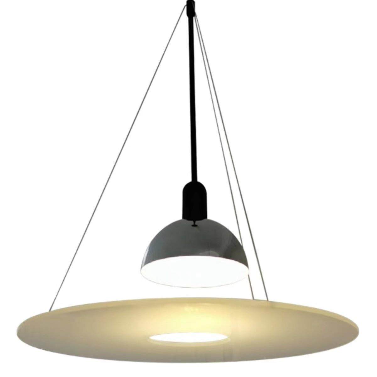 意大利设计师飞碟餐厅吊灯吧台卧室客厅极简北欧现代LED灯具,家装灯饰光源,智能吊灯,淘宝优惠券,粉丝福利购,淘宝优惠卷