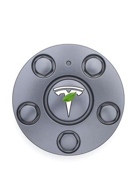 适用特斯拉焕新版Model3轮毂盖保护罩中心盖18寸螺丝帽防护改装