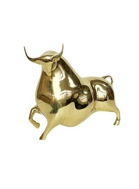 牛工摆件品家居客厅酒柜艺玄关办公室TJR桌面装饰开铜业乔迁新居