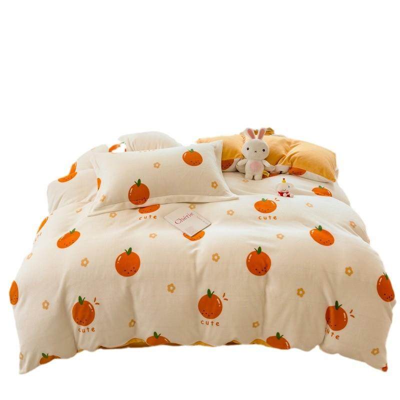 冬季加厚牛奶绒单被套母婴级小清新双面珊瑚绒单件被套法兰绒被罩,床上用品,学生床品套件,淘宝优惠券,粉丝福利购,淘宝优惠卷