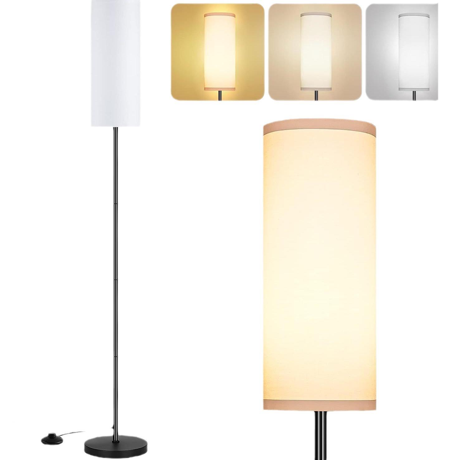 LED地落地灯客厅高级感卧室床头立台灯RGB蓝564牙光落氛式围调灯