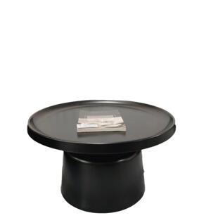 奶油风公寓茶几客厅家用小户型简约现代铁艺圆形马提尼民宿茶几