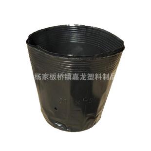 厂家脐橙杯柑橘杯细长方形方底加厚加高黑色营养钵营养杯育苗