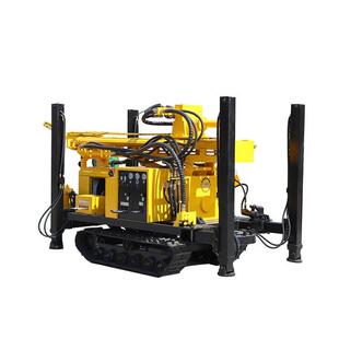 家用履带深水井打井设备钻井机钻孔气动打井机冲击水井钻机