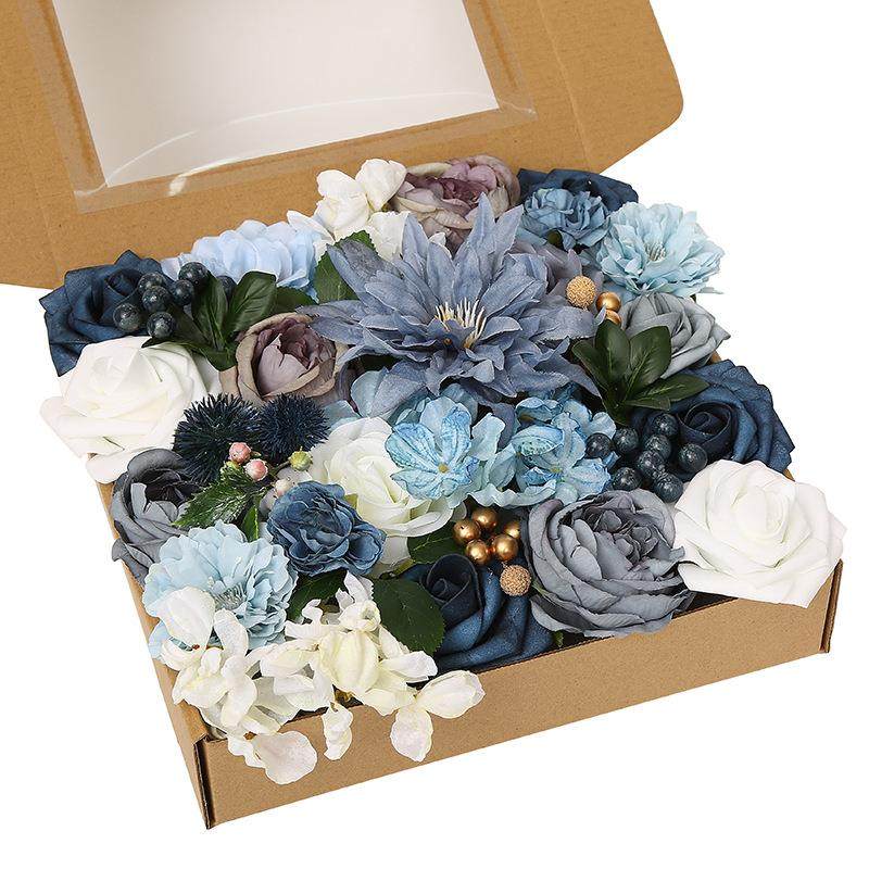 创意新品手工制作DIY玫瑰花礼盒生日节日家居仿真花气氛装饰,家居饰品,餐桌花艺,淘宝优惠券,粉丝福利购,淘宝优惠卷