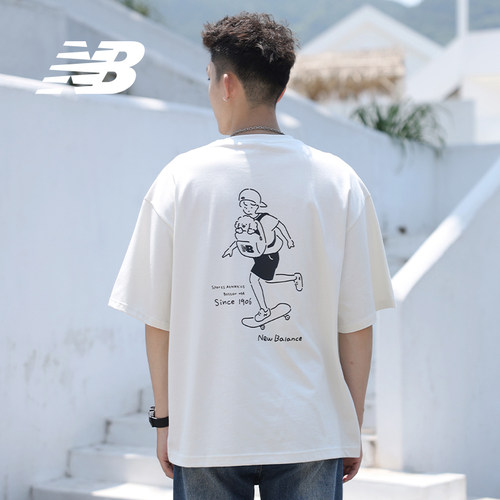 向心短袖T恤NEWBALANCE