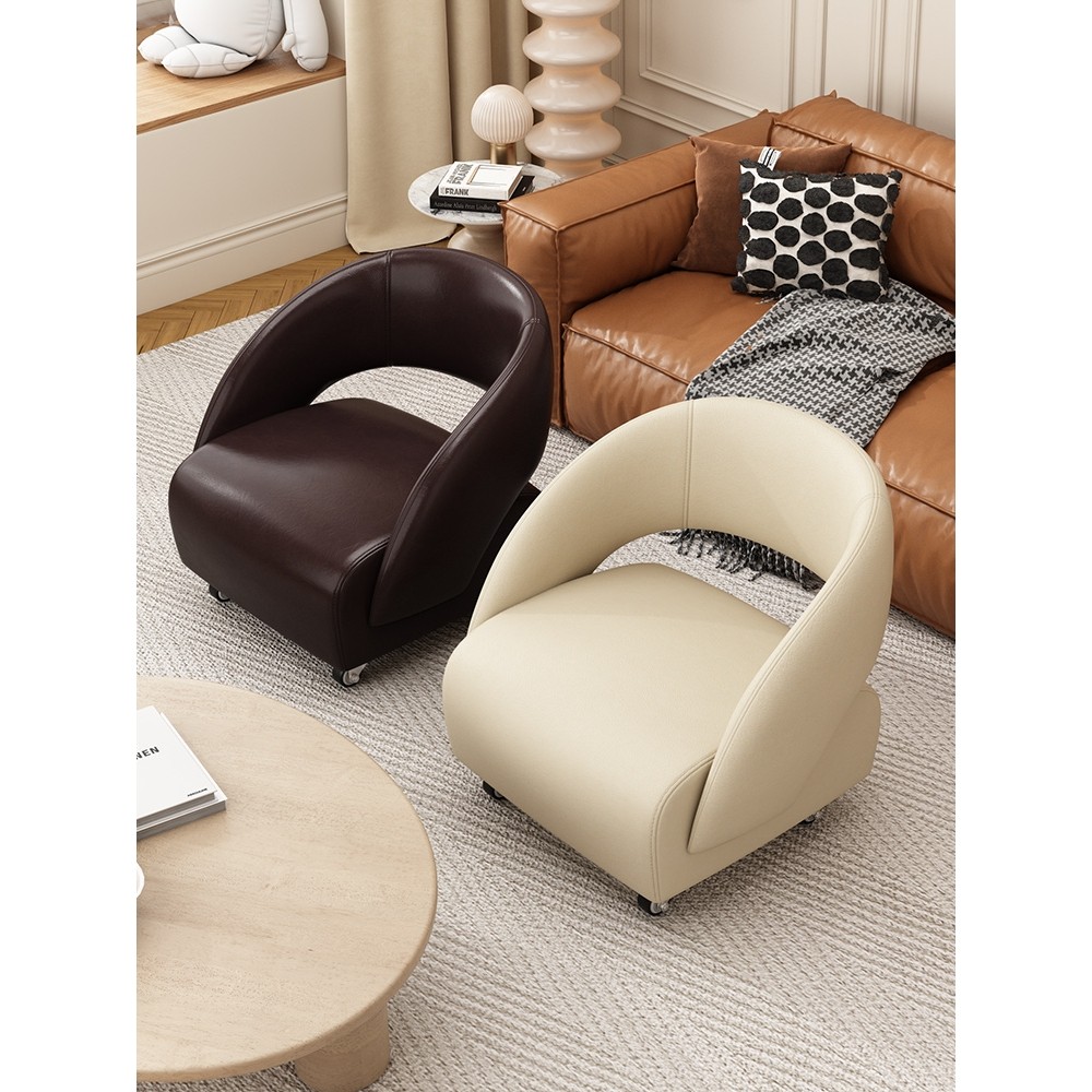 ?万向轮小凳子客厅家用感滑轮实木小板凳沙发凳换鞋靠背小椅