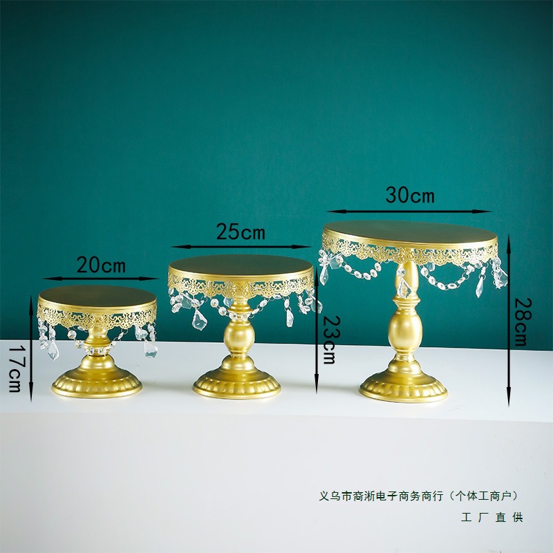 欧式甜品台摆件展示架婚礼装饰道具蛋糕架子下午茶点心架茶歇摆台