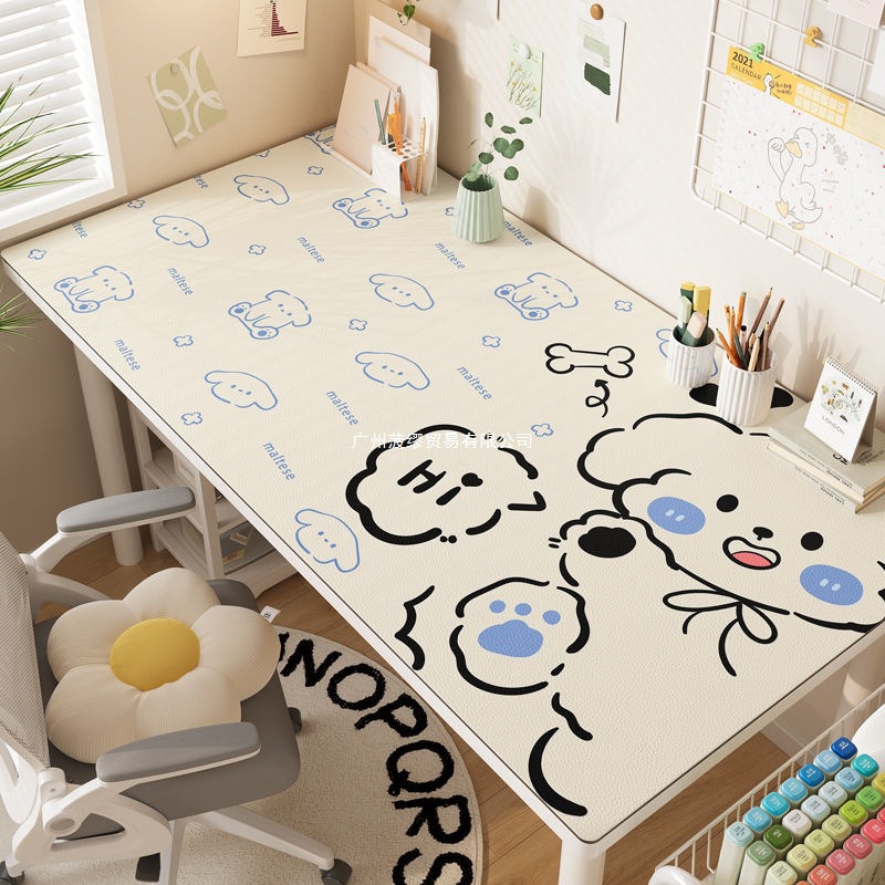 书桌垫皮革防水可擦洗小学生儿童学习桌专用写字台桌面保护课桌布
