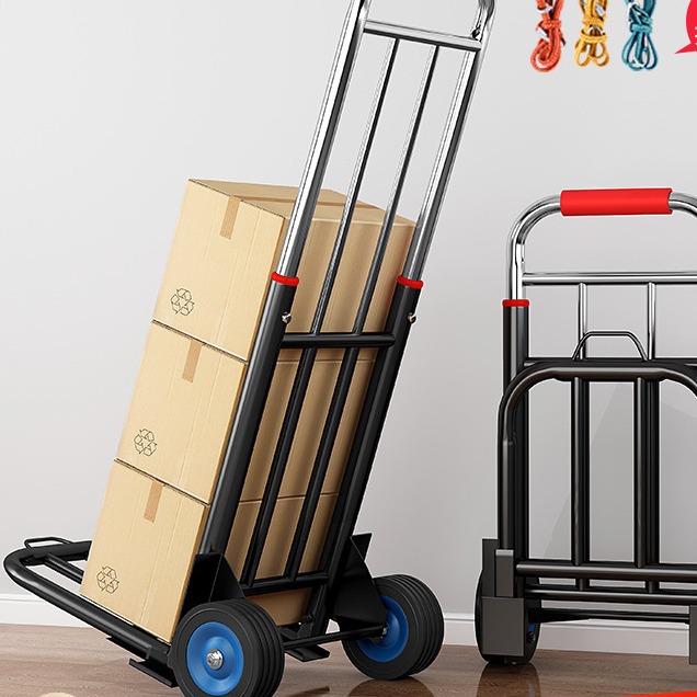 手拉车折叠搬运拖车家用购物拉货买菜手推车便携行李小拉杆车