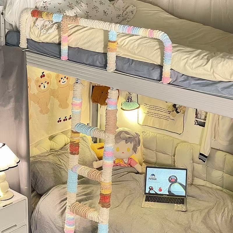 寝室脚踏防踏防护粗线栏杆扳改造防撞楼梯软包垫上铺磕碰宿舍床铺