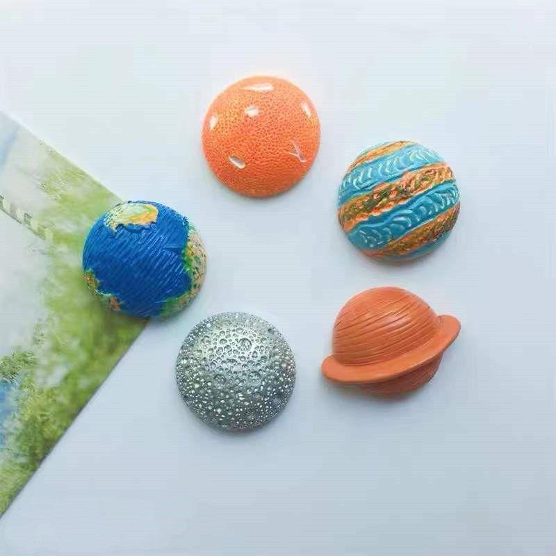 速发创意立体宇宙星球太箱贴磁性冰箱贴冰空磁贴装饰办公留言板贴