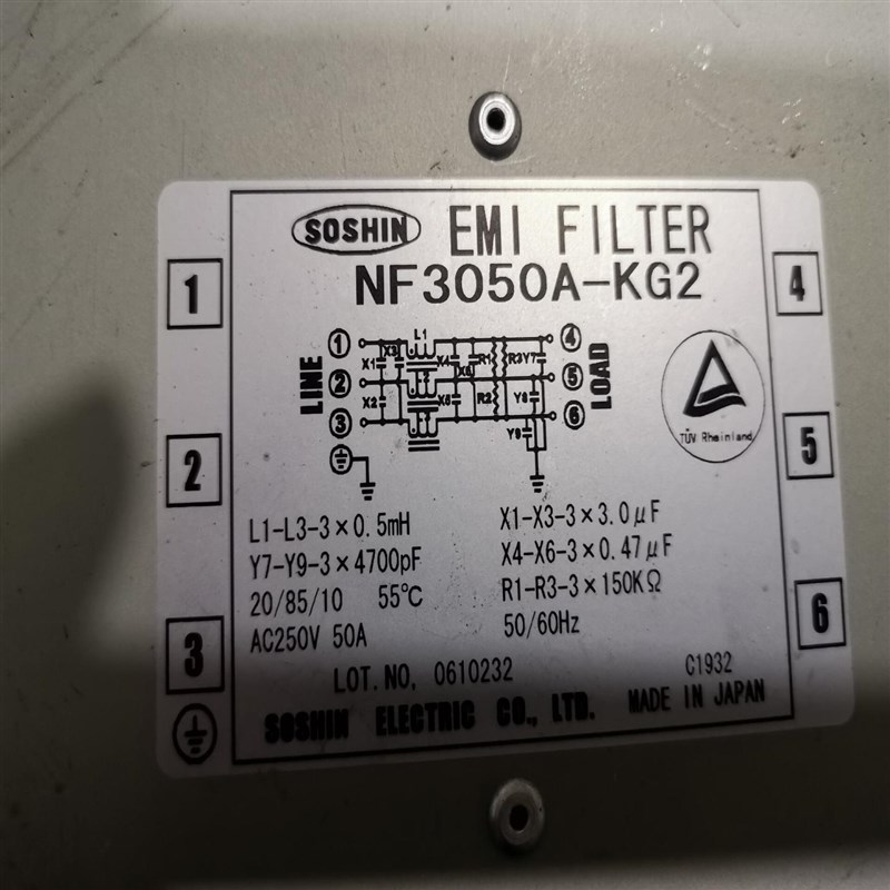 速发SOSHI双信滤波器 型号F050-KG2议价