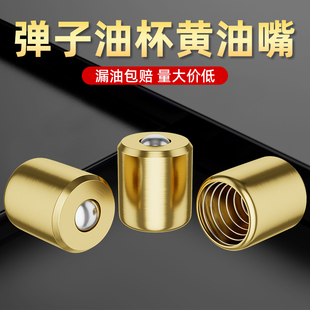 速发弹子油杯黄油嘴压配械压注油杯机式接 嘴油咀弹簧油嘴杯M6头M