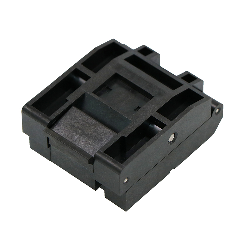 现货速发高品质台产QFP100-0.5翻盖烧录编程座LQFP100老化座测试