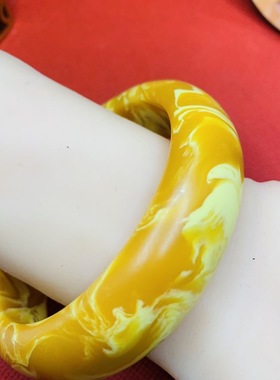 爆款正品龙纹精手镯女款时尚贵妃新款妖花花纹民族风国庆礼盒装