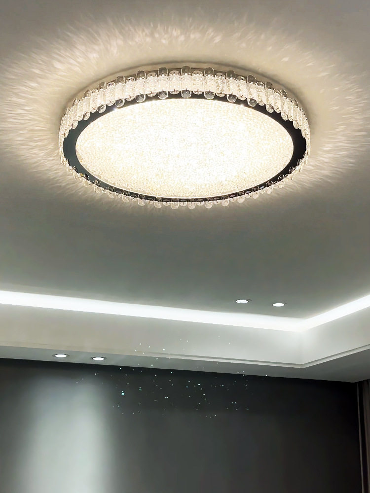 客厅吸顶灯饰全屋套餐组合现代简约大气中山新款主灯卧室水晶灯具