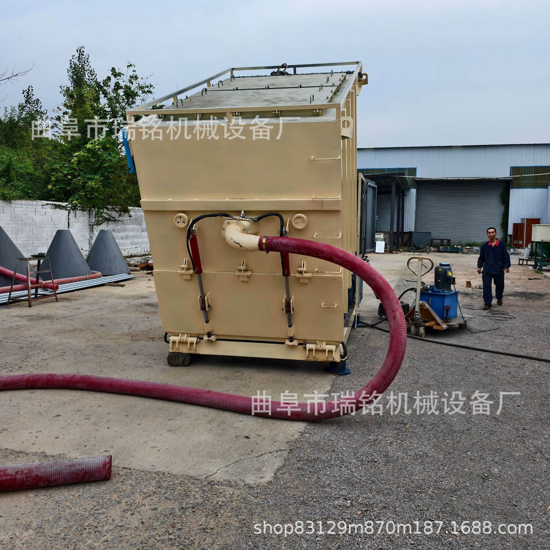 200型粉煤灰气力吸灰机负压
