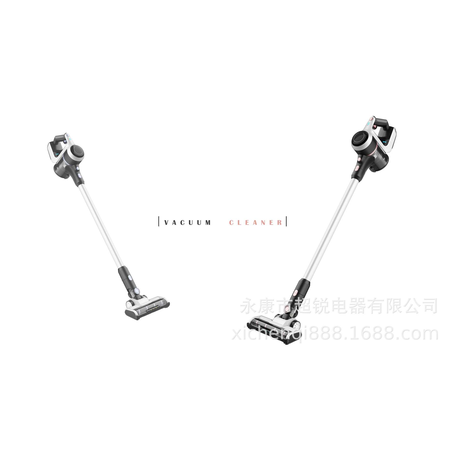 新款热卖手持式吸尘器 便携大吸力无线充电多功能家用除螨吸尘器