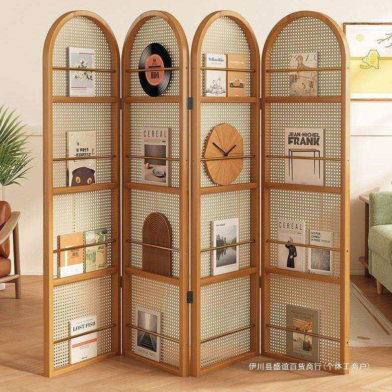 日式藤编屏风墙客厅办公室卧室遮挡隔板简易底座折叠挂画室内玄关,畜牧/养殖物资,畜牧/养殖器械,淘宝优惠券,粉丝福利购,淘宝优惠卷